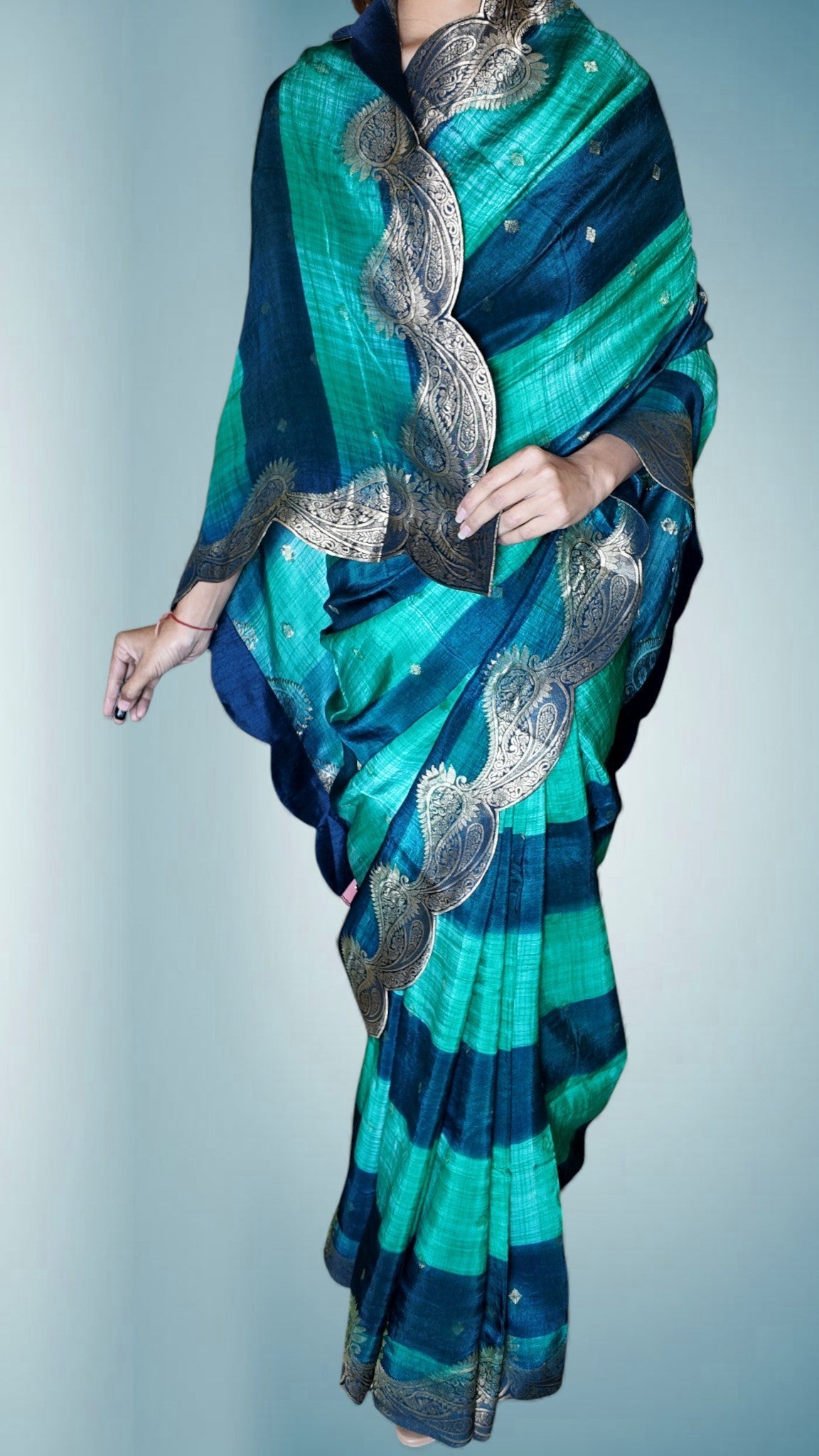 Sapphire Regal Opulent Essence Saree