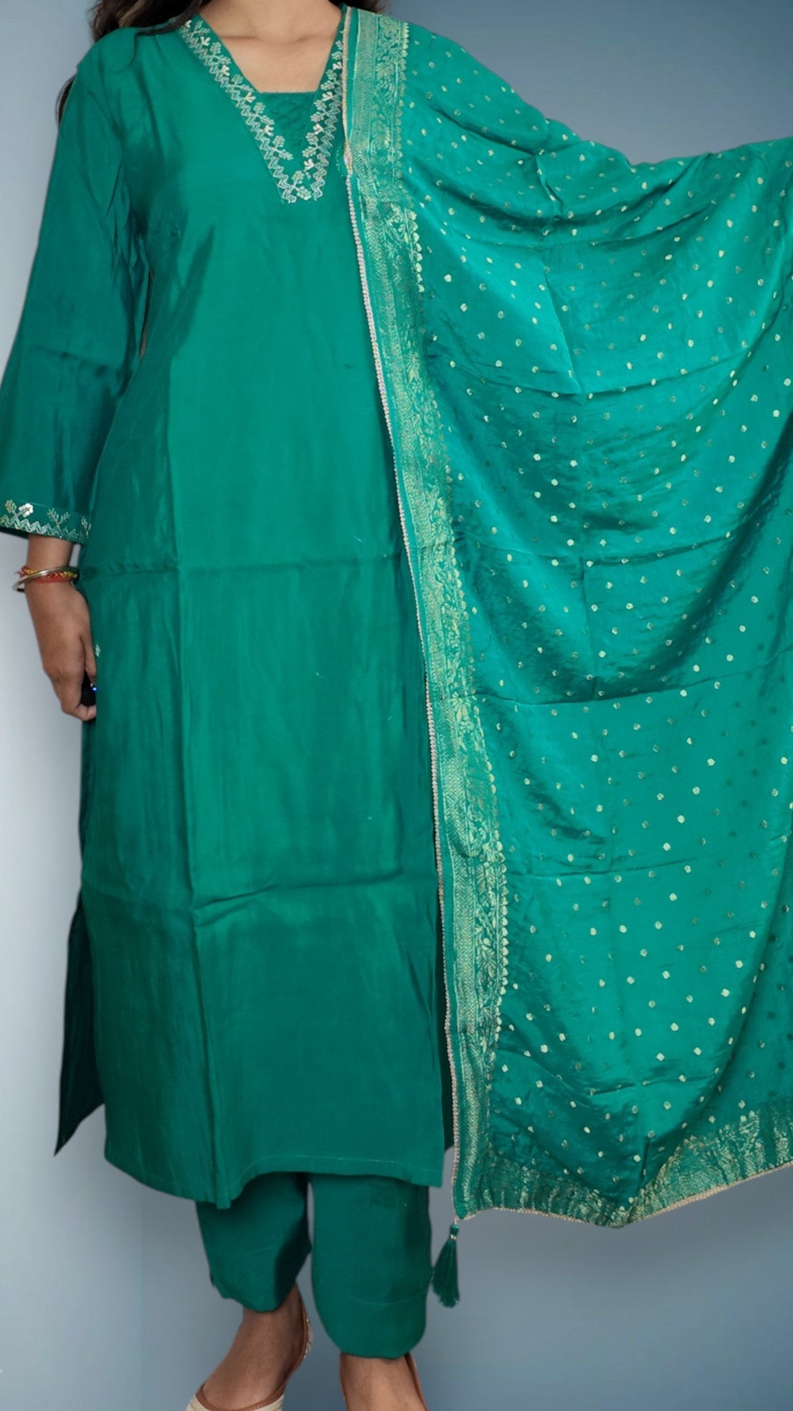 Jade Regal Timeless Elegance Suit