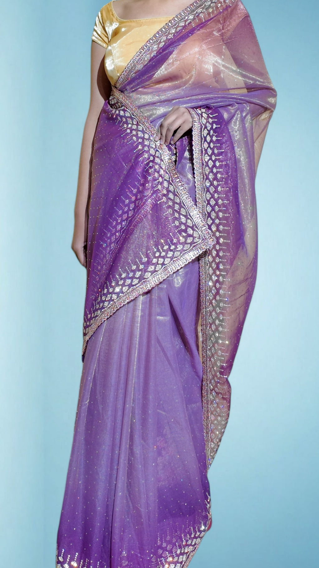 Orchid Radiant Regal Essence Saree
