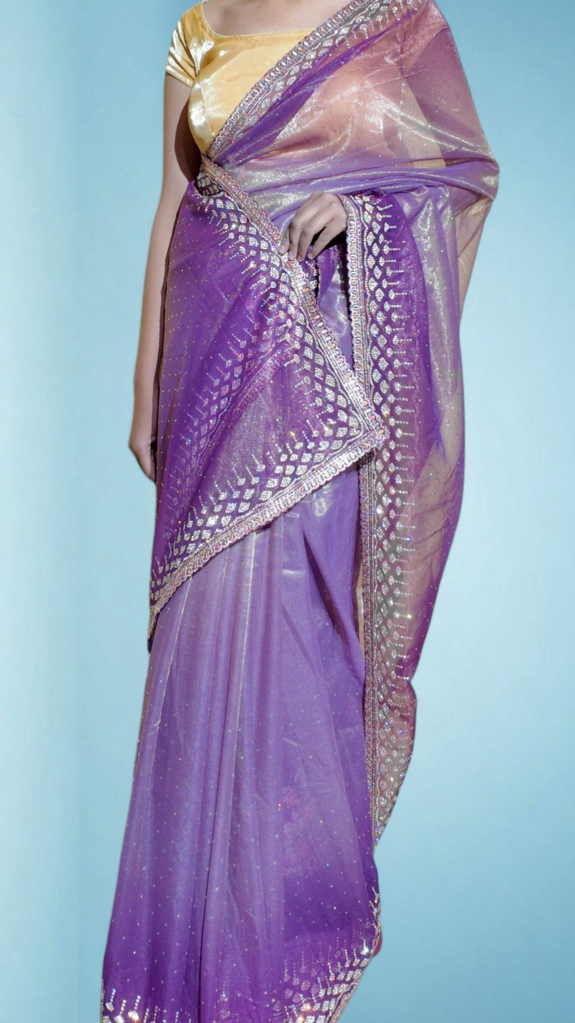 Orchid Radiant Regal Essence Saree