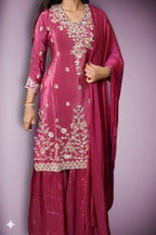 Fuchsia Regal Exquisite Elegance Suit