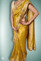 Saffron Regal Opulent Essence Saree