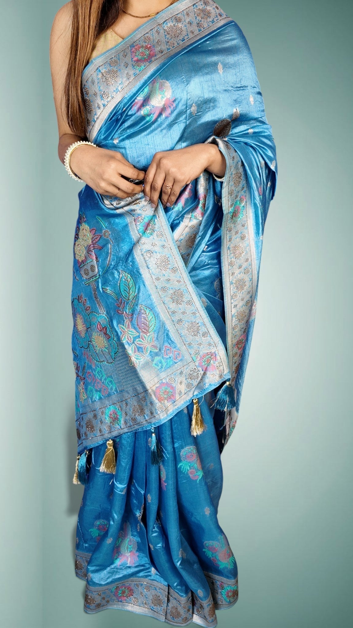 Sapphire Regal Opulent Heritage Saree