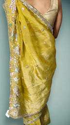 Saffron Regal Exquisite Couture Saree