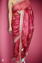 Fuchsia Regal Timeless Elegance Saree