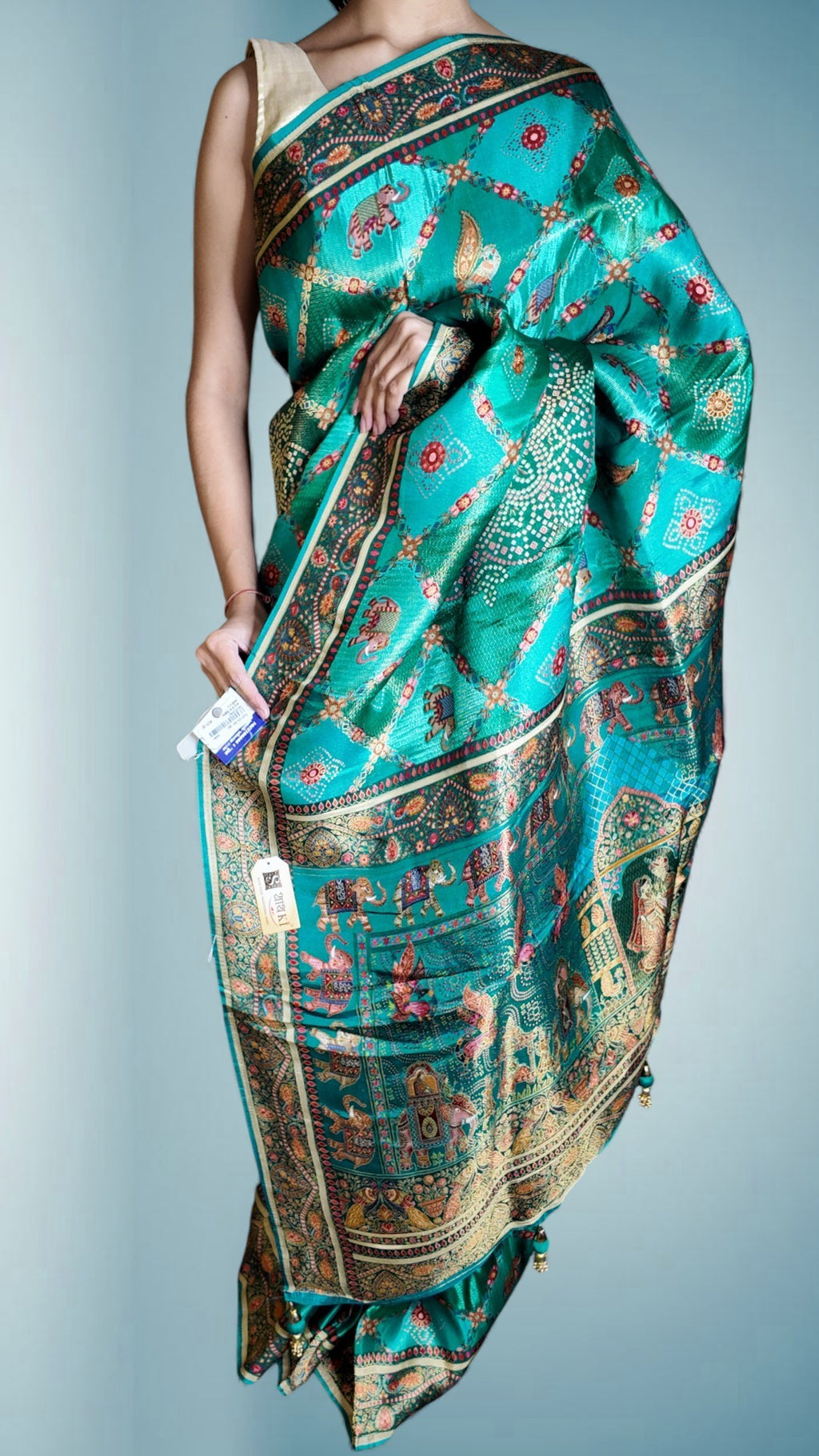 Emerald Regal Heritage Luxe Saree