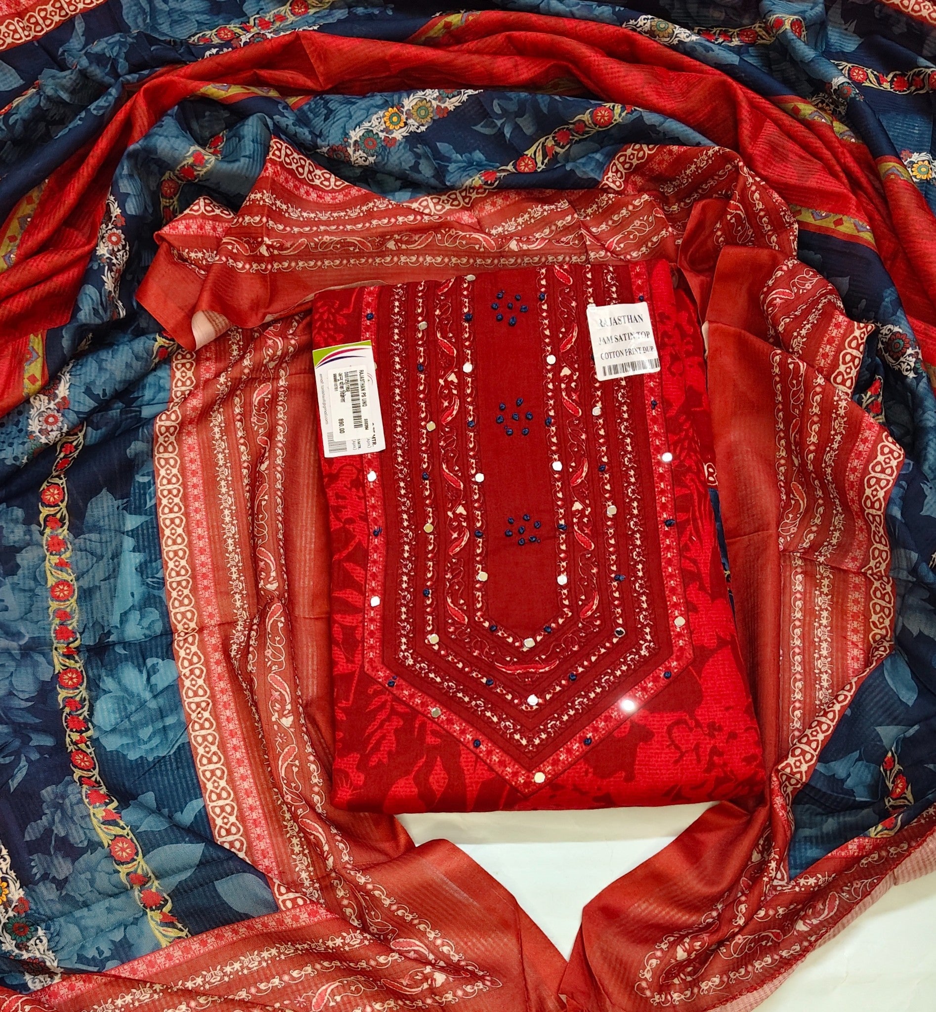 Crimson Majestic Heritage Luxe Suit