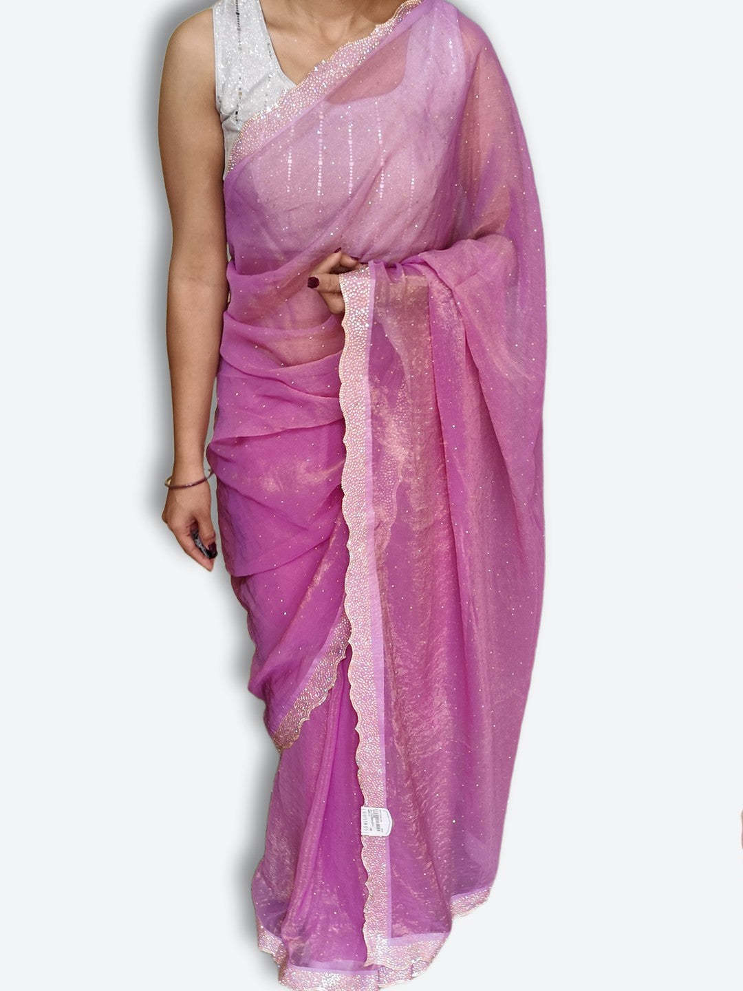 Orchid Ethereal Glamour Charm Saree