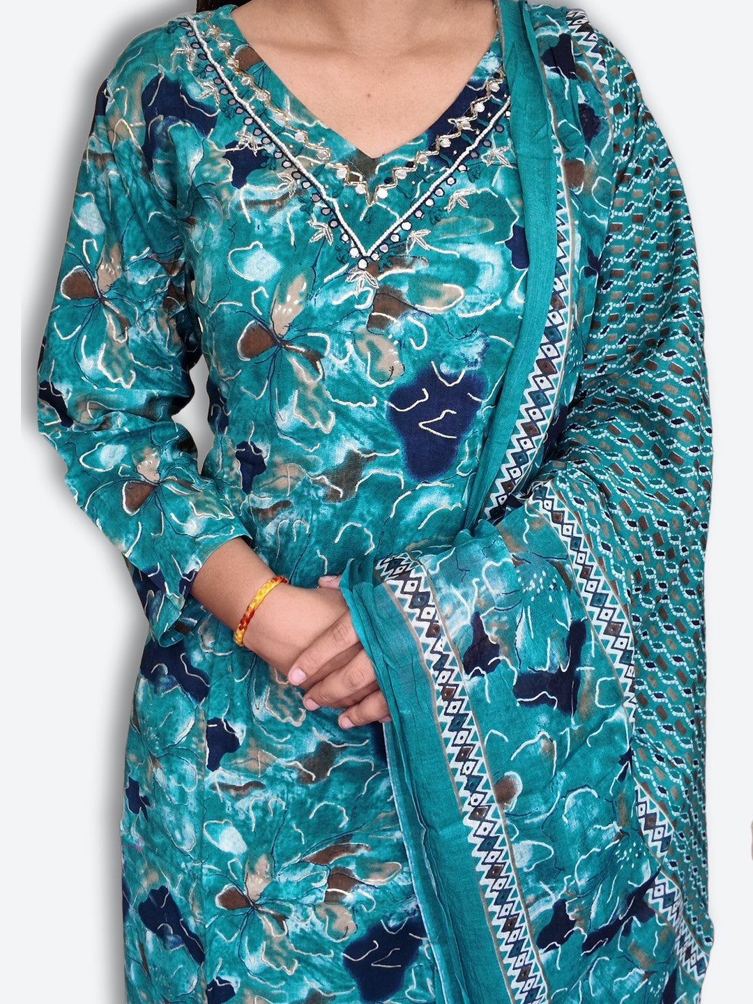 Jade Regal Couture Bloom Suit