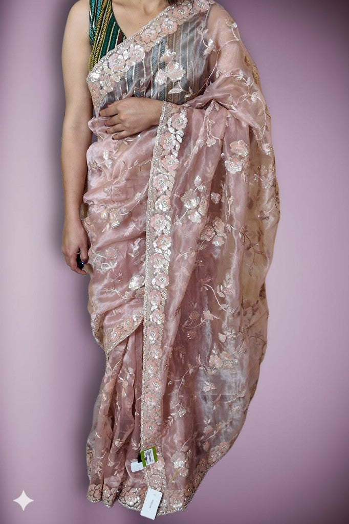 Blush Ethereal Radiant Charm Saree