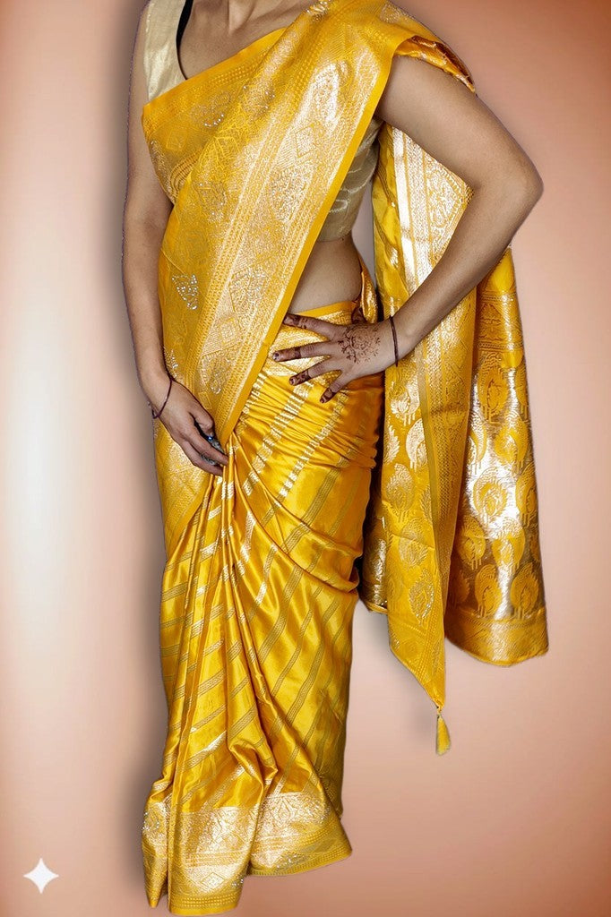 Emerald Regal Exquisite Heritage Saree