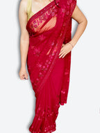 Fuchsia Radiant Elegance Dream Saree