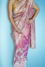Blush Ethereal Regal Couture Saree
