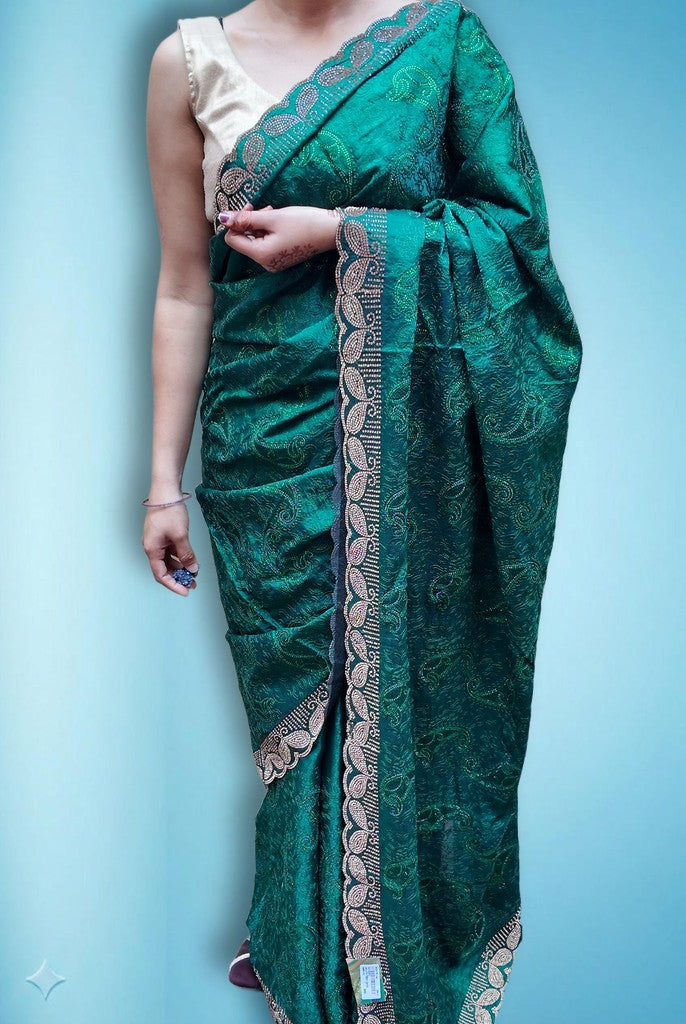 Emerald Regal Timeless Elegance Saree
