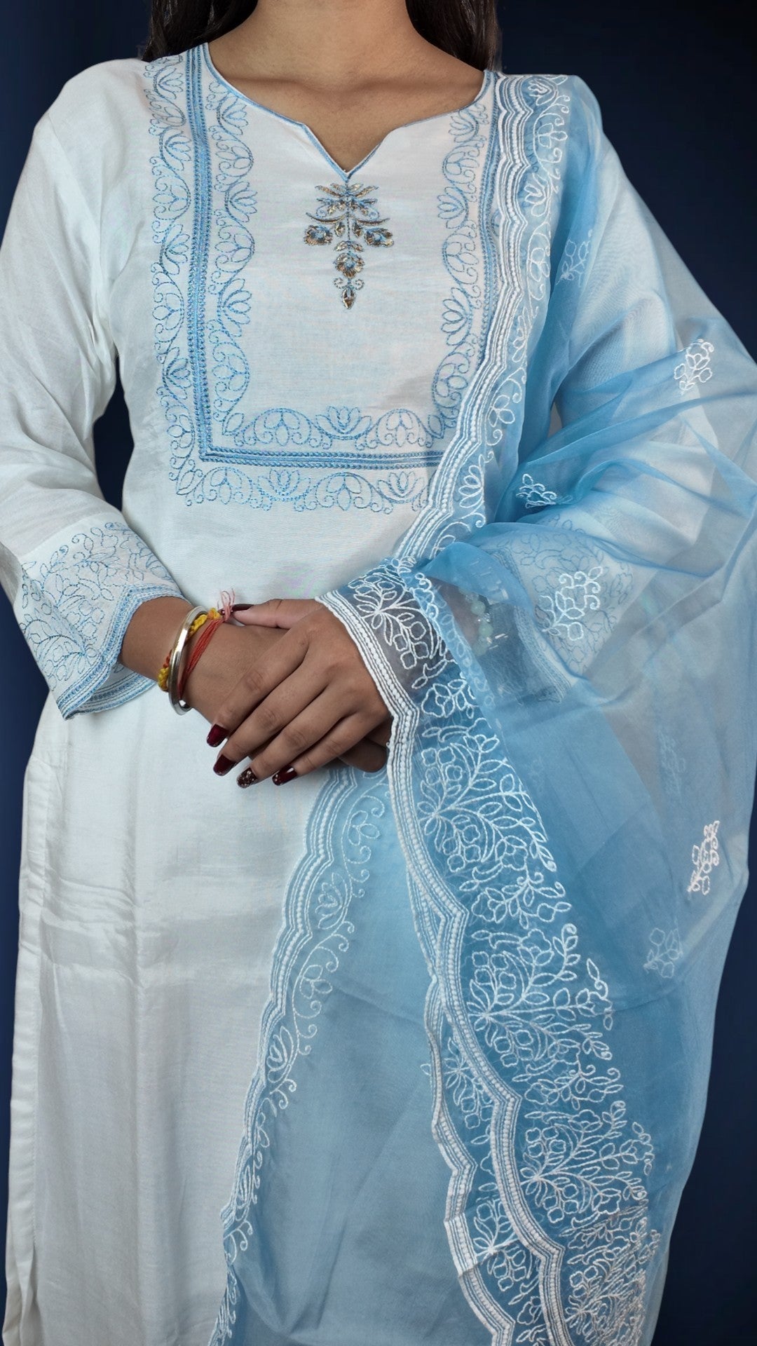 Ivory Celestial Elegance Charm Suit