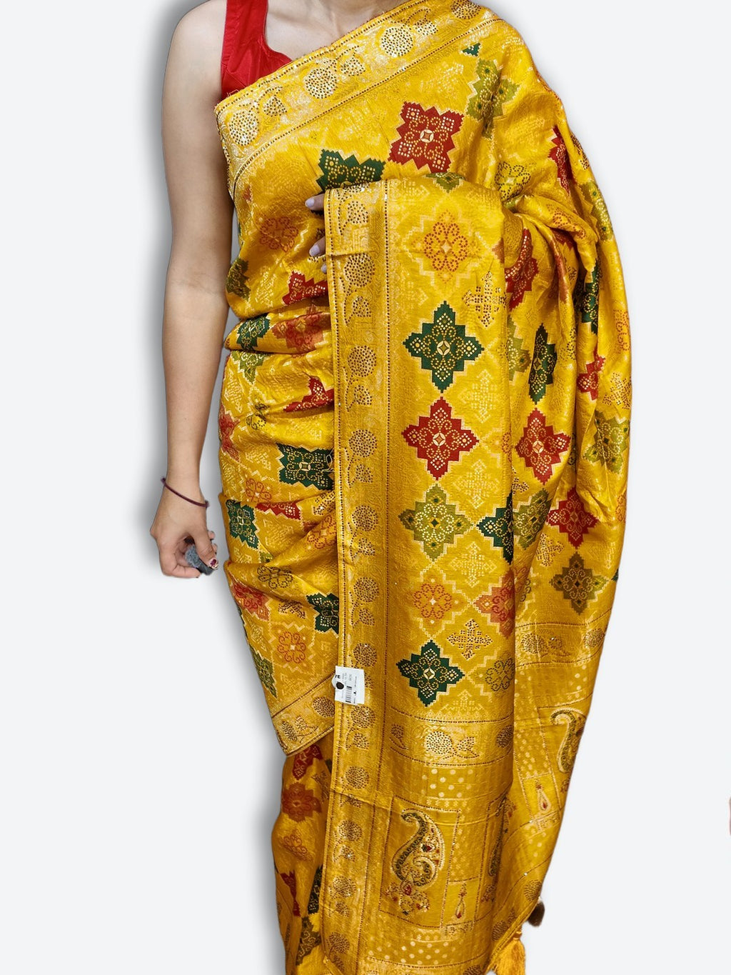 Saffron Regal Opulent Heritage Saree