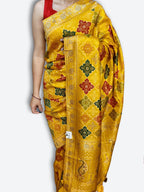 Saffron Regal Opulent Heritage Saree