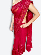 Fuchsia Radiant Elegance Dream Saree
