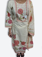 Ivory Ethereal Graceful Classic Suit
