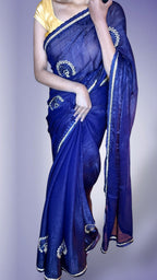 Sapphire Regal Radiant Elegance Saree