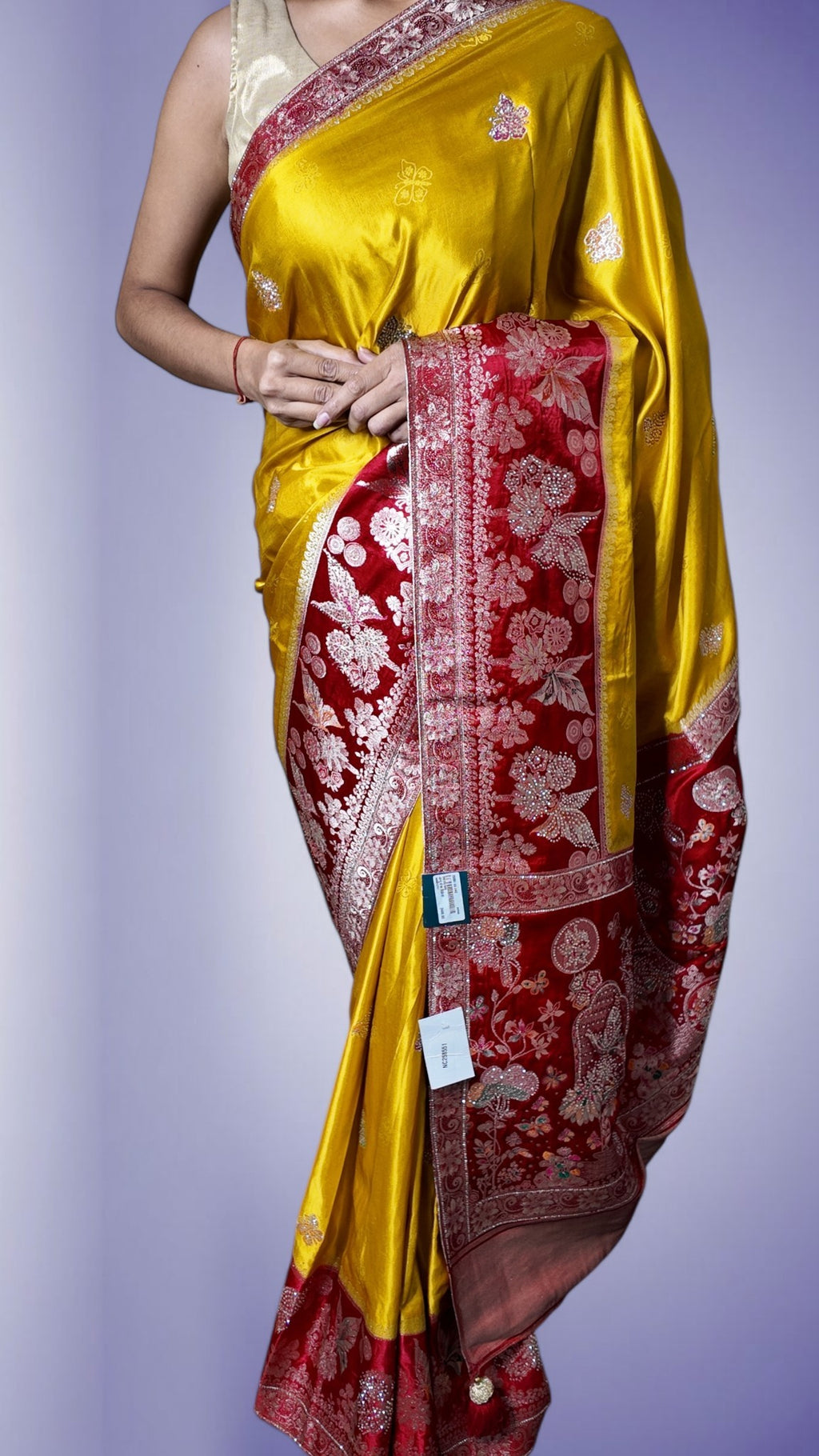 Saffron Regal Heritage Luxe Saree