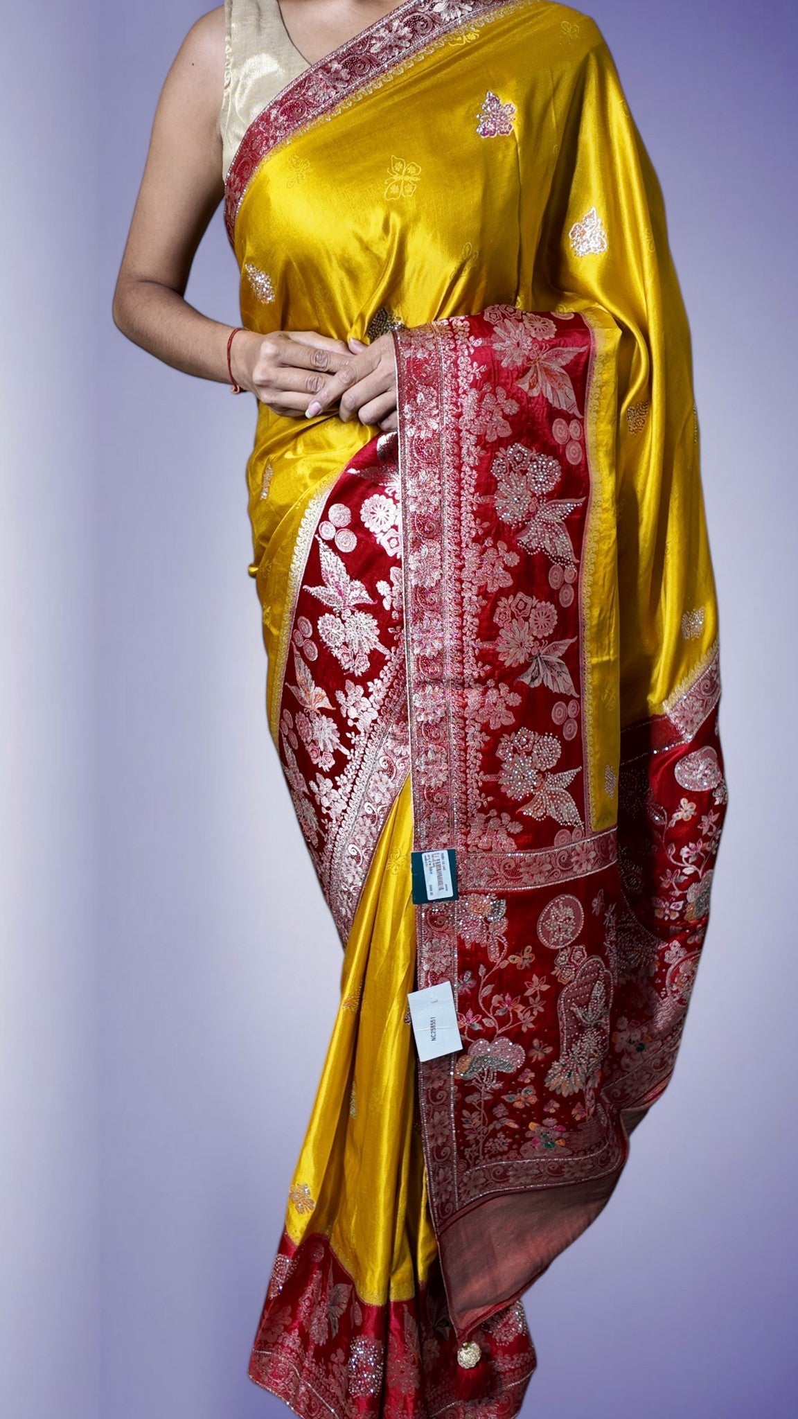 Saffron Regal Heritage Luxe Saree
