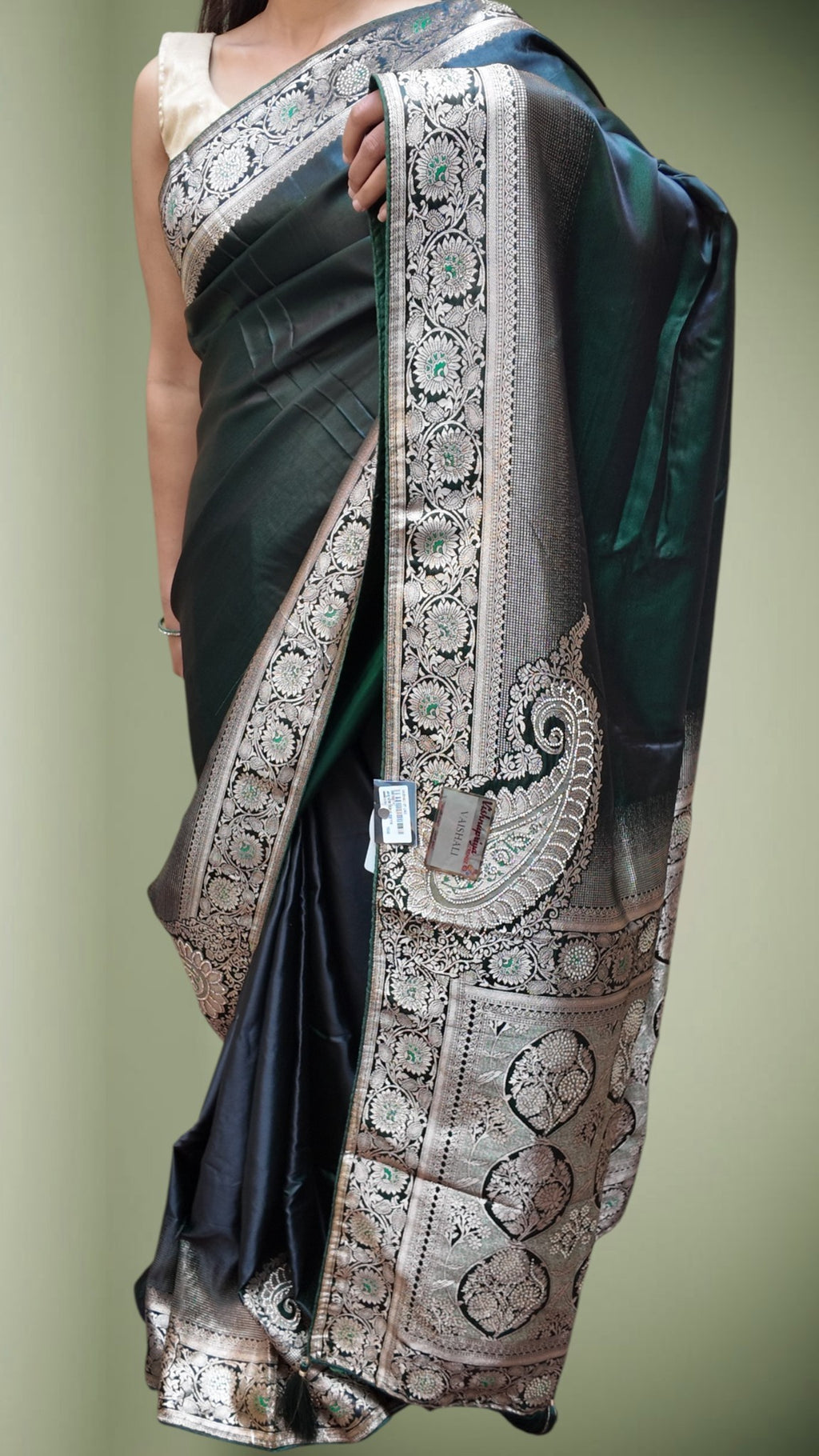 Emerald Regal Exquisite Heritage Saree