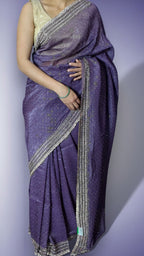 Amethyst Royal Opulent Mystique Saree