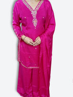 Fuchsia Radiant Regal Couture Suit