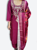 Bordeaux Regal Opulent Elegance Suit