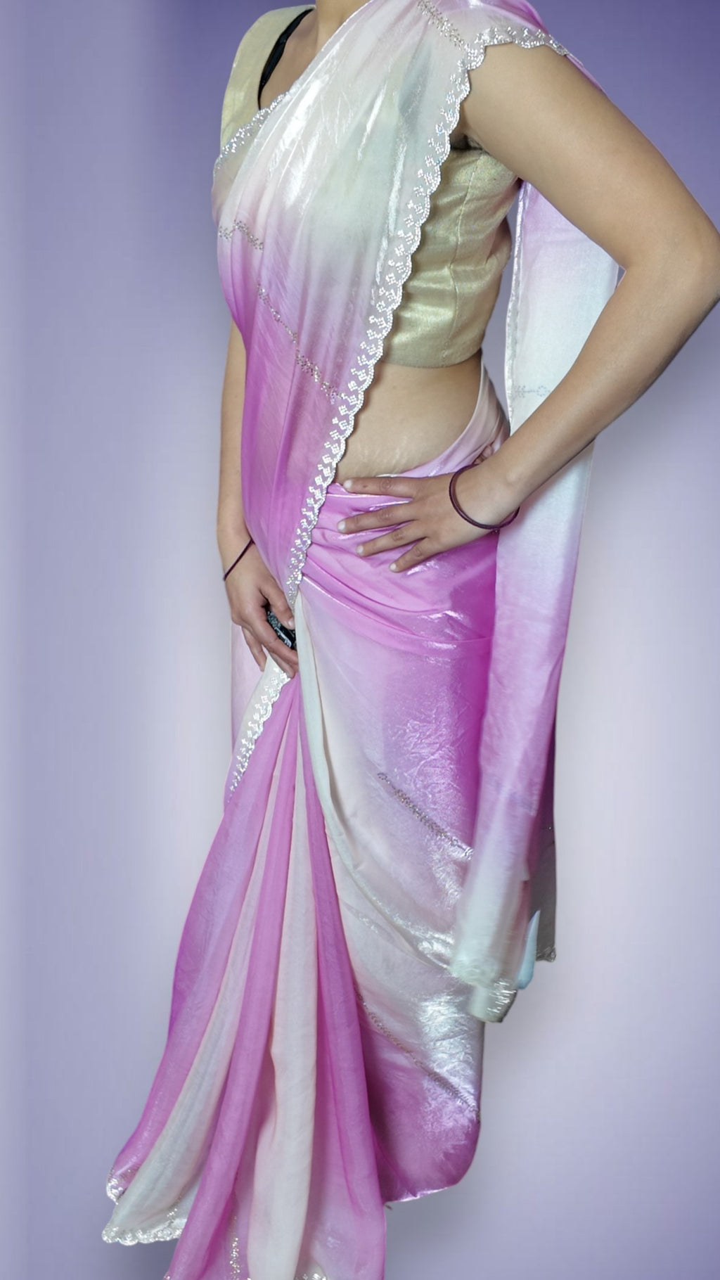 Blush Radiant Elegance Dream Saree