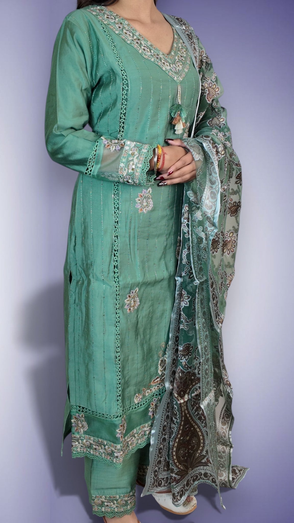 Jade Timeless Opulent Grace Suit