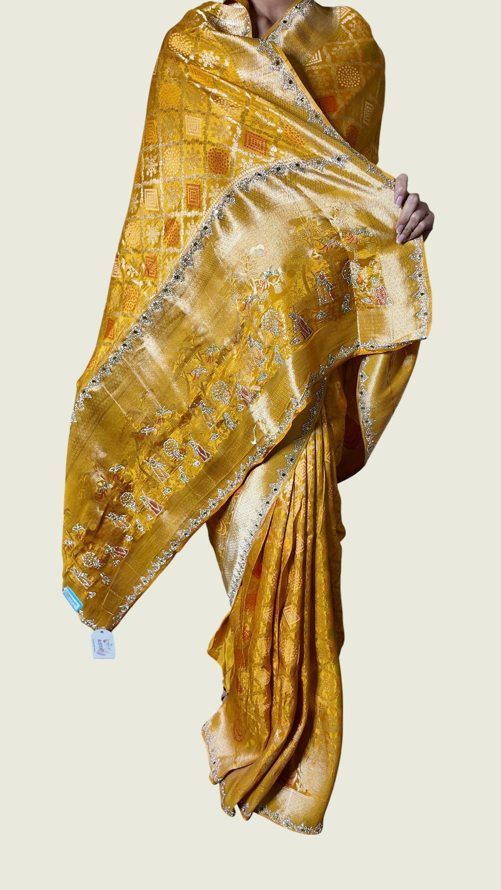 Saffron Regal Exquisite Elegance Saree