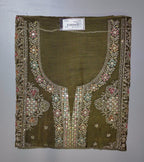 Luxurious Unstitched Floral Splendor Suit – Perfect for Festive Gatherings
