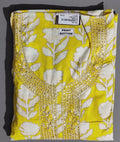 Sunshine Bloom Unstitched Suit - Radiant Comfort & Flair