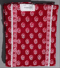 Crimson Bloom: Unstitched Suit for Stylish Comfort