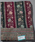 Festive Blossom: Enchanting Embroidered Unstitched Suit
