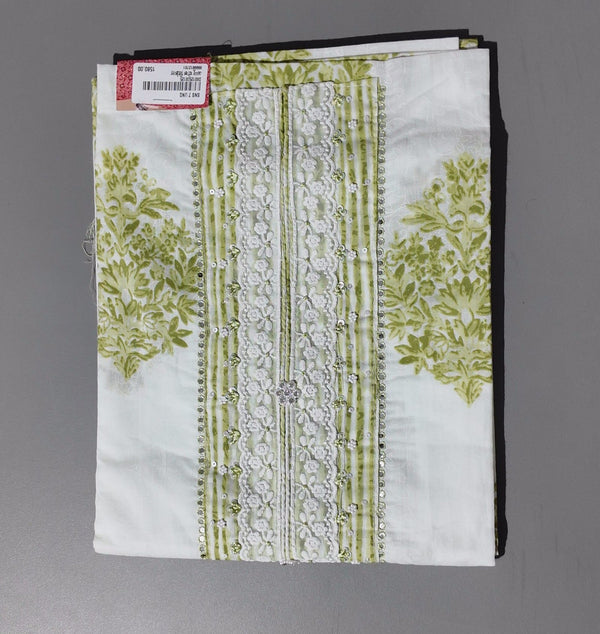Garden Fresh Unstitched Suit: Comfort and Style Combined!",