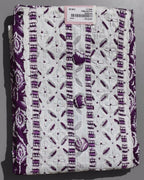 Purple Passion: Handcrafted Unstitched Suit Perfection