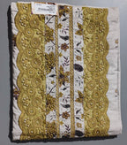 Radiant Gold Embroidered Unstitched Suit - Festive Delight