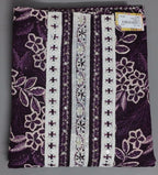 Lavender Bloom: Exquisite Embroidered Unstitched Suit
