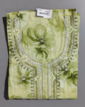 Serenity Bloom Unstitched Suit - Ethereal Green Canvas