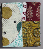 Vibrant Patchwork Unstitched Suit – Artisanal Heritage Collection