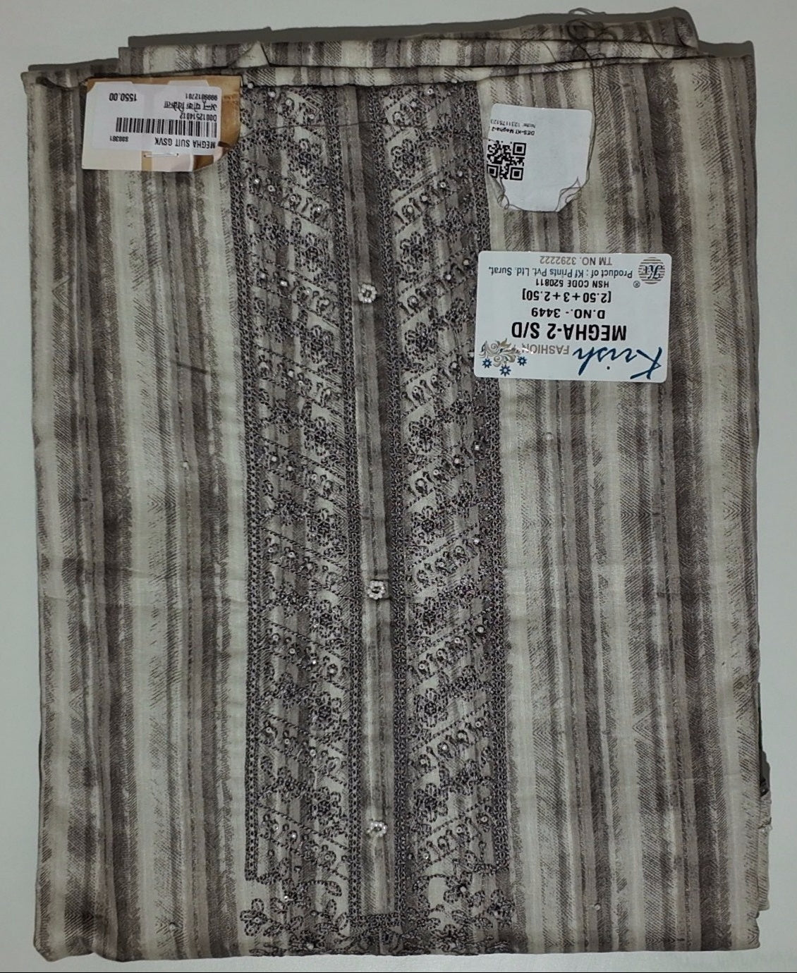 Luxe Unstitched Suit: Earthy Allure for Festive Gatherings",