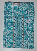 Timeless Azure Delight: Handcrafted Unstitched Perfection