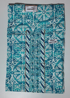 Timeless Azure Delight: Handcrafted Unstitched Perfection