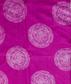 Radiant Fuchsia Unstitched Suit with Intricate Embroidery