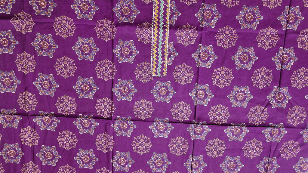Regal Canvas: Artistry in Purple Unstitched Fabric