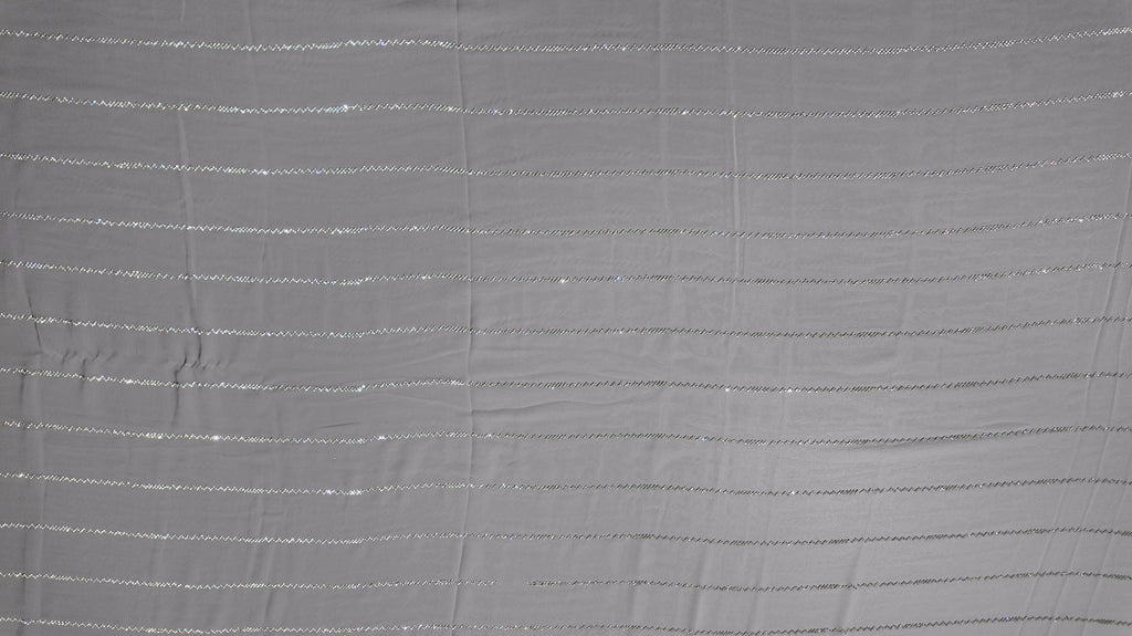 Lavender Mist: Shimmering Silk Saree with Lurex Highlights",