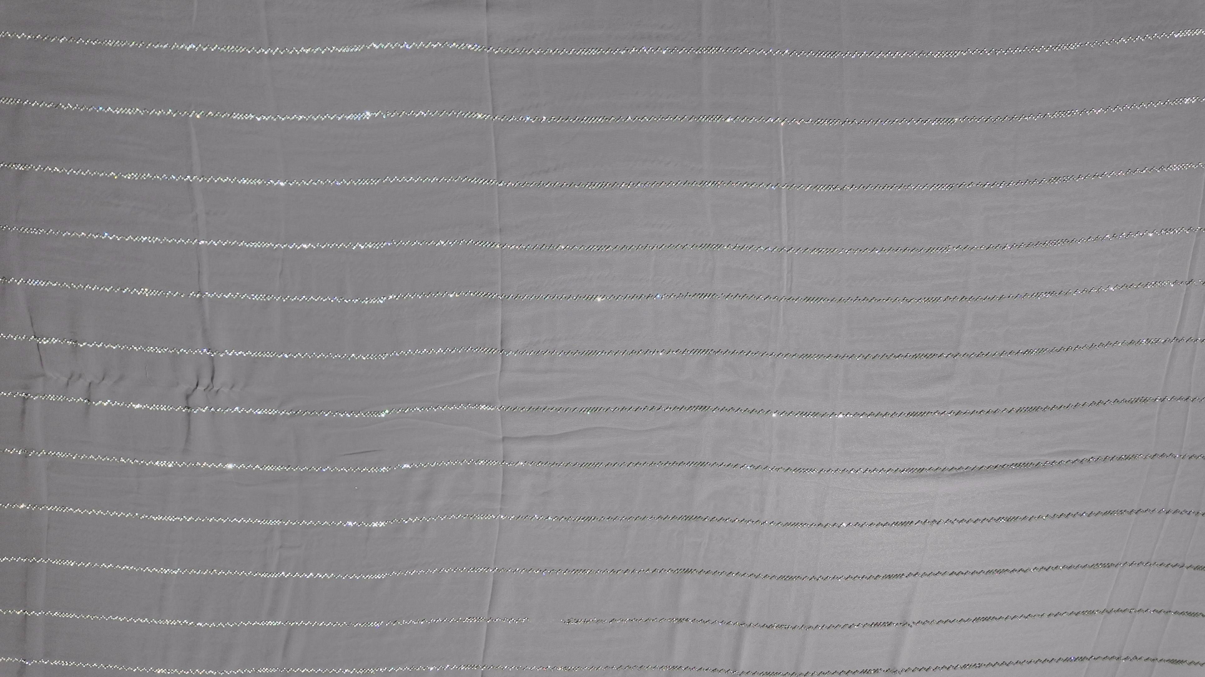 Lavender Mist: Shimmering Silk Saree with Lurex Highlights",